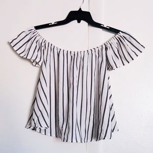 Off-the-shoulder Blouse